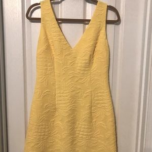 LILLY PULITZER MADDEN DRESS PINEAPPLE JACQUARD